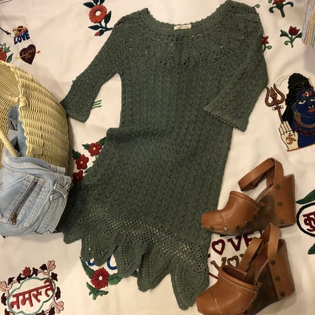 [USED] 鍵編みTOPS( jean.B like♡)