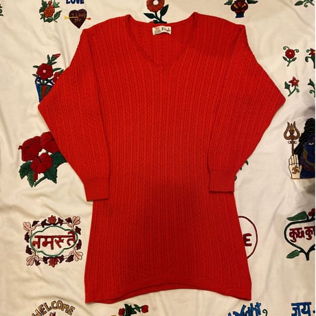 [USED]  made in SCOTLAND  ニットワンピ