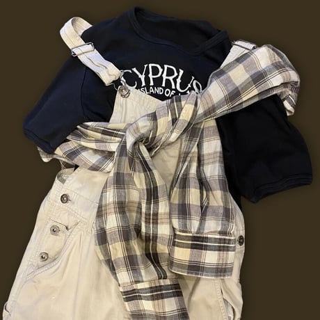[USED] vintage COTTON オーバーオール