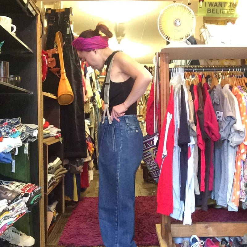 USED] Ralph Laurenサスペンダーパンツ(サスペンダー別売