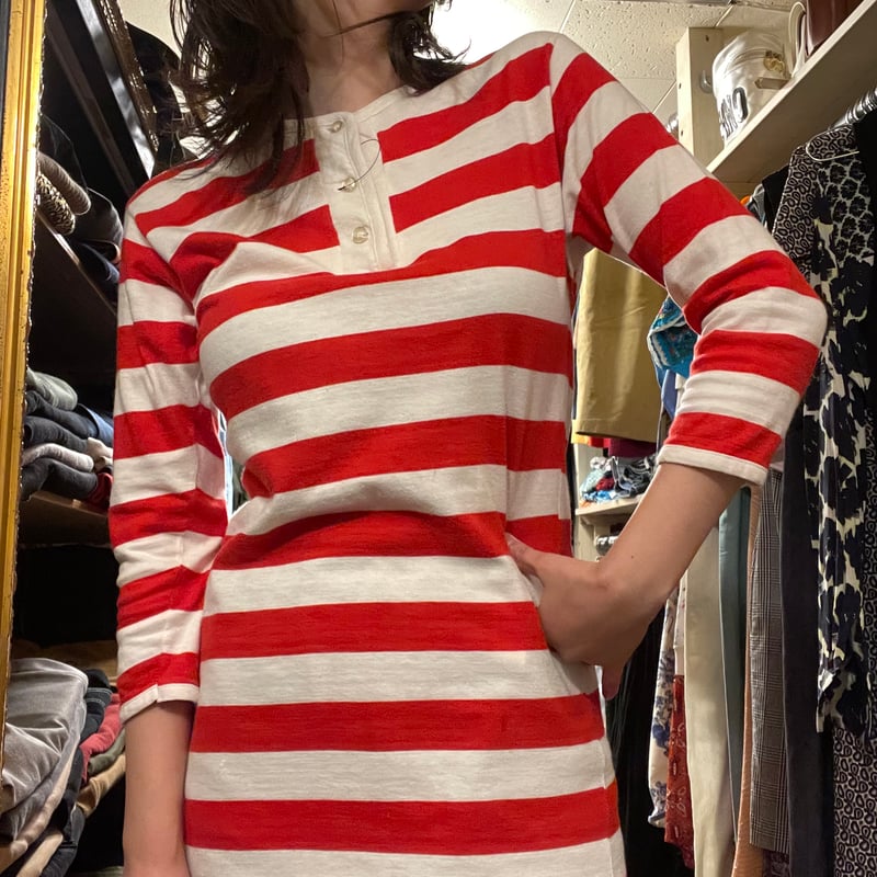 USED]”Prisoner of Love” ボーダー ワンピース | garden730