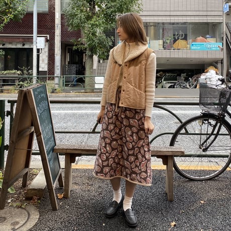 [USED] made in U.S.A. ボアVEST♡