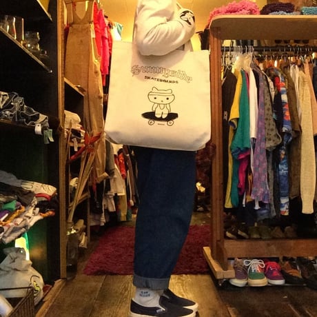 [Naughty] Naughty＋DOODS  CANVAS TOTE BAG