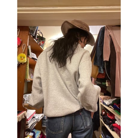 [USED] AHS GRAY ハーフジップSWEAT