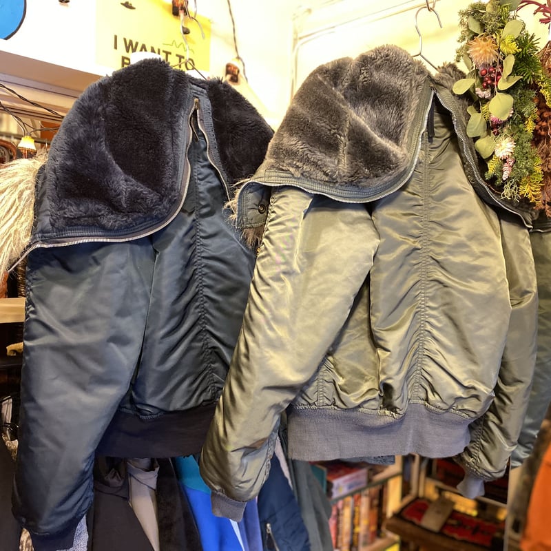 最終値下げalpha n-2b usa olive vintage n2b 美品 ALPHA アルファ USA製 90S USAF N-2B フライト ジャケット