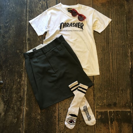 [USED] THRASHER LOGO-Tee
