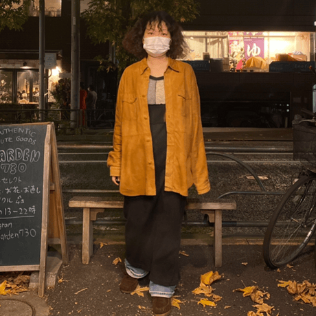[USED] スエードレザーシャツ