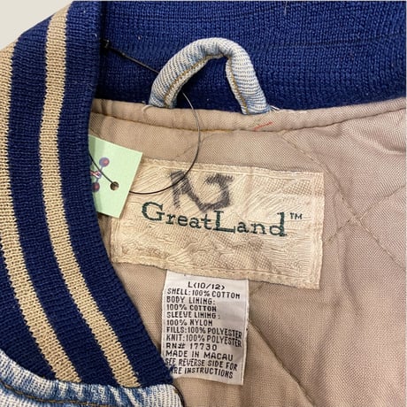 [USED] GOOD SIZE♡デニムスタジャン