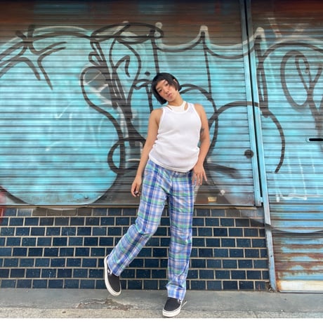 [USED］Ralph Lauren RLXチェックPANTS