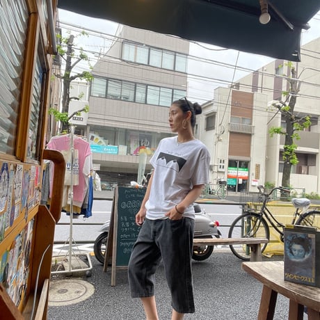 [USED] Euro Levi's 膝下 DENIM SHORTS orange tab BLK!🍊🖤