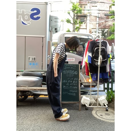 [USED]BLACK🖤オーバーオール