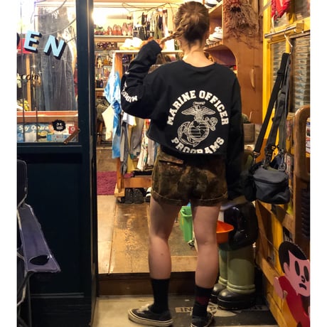 [GARDE-Nworks]  SHORT丈  ロン Tee！"USMC "