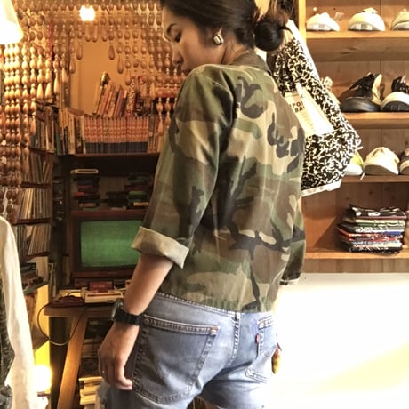[USED] KIDS カモ柄シャツ