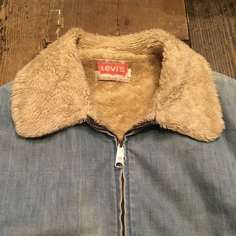 [USED] 70's  Levi's 70542♡ ボアDENIM JKT