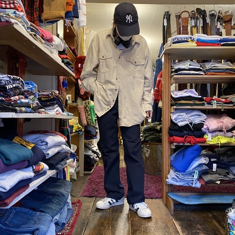 [USED] Eddie Bauer Sorid ネルシャツ