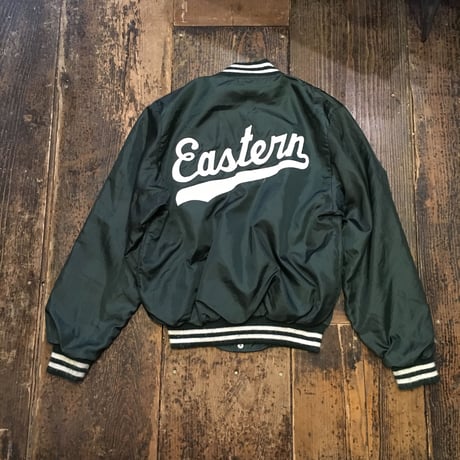 [USED] made in U.S.A. 深緑色のスタジャン