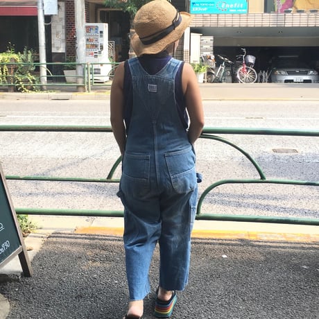 [USED]LIBERTY   Cut Off デニムオーバーオール