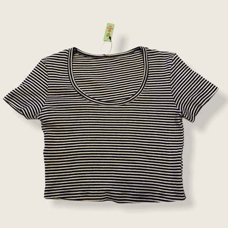 [USED] アメアパ ボーダー Tee