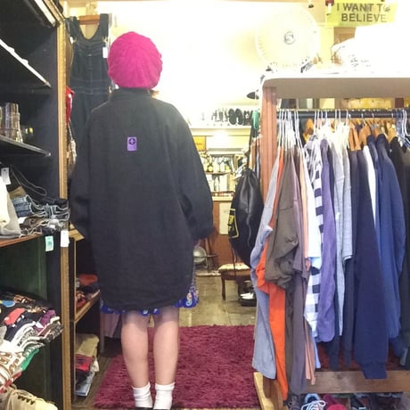 [USED] 80~90's Black  Cottonシャツ
