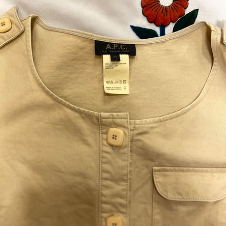 [USED] A.P.C サンドカラー!ワンピース