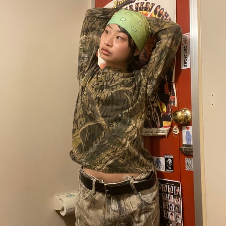 [USED]CAMO柄ロンTee