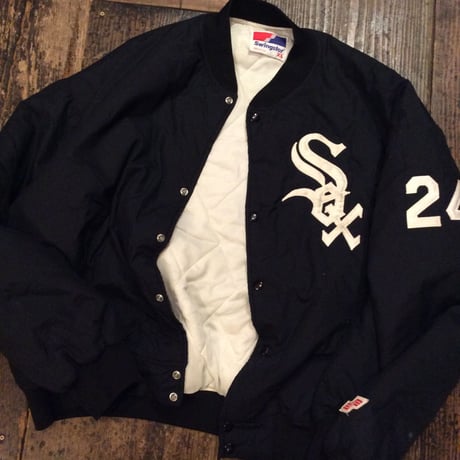 [USED] White SOX フワフワ スタジャン