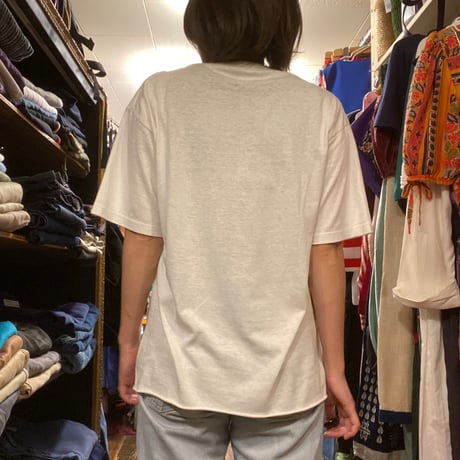 [USED] ゆるプリント 猫 tee