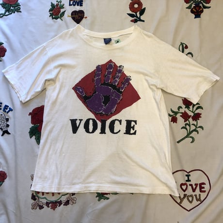 [USED] vintage VOICE プリントTee