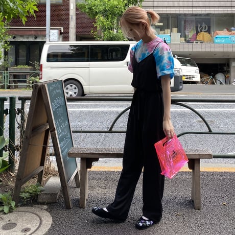 [USED] made in U.S.A. BLACK オールインワン🖤