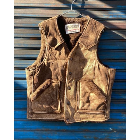 [USED] Schott RANCHER スエード×ボア ベスト