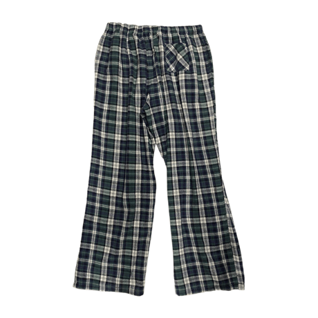 [USED] GREEN チェックネルパジャマPANTS