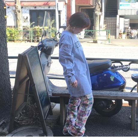 [USED] パッチワークチェック柄PANTS