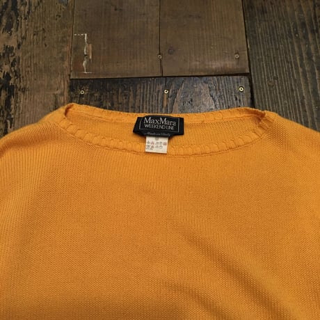 [USED]   Max Mara COTTON 100% ニット