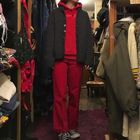 [USED] vintage ボーリング柄🎳⚡️カウチンニット