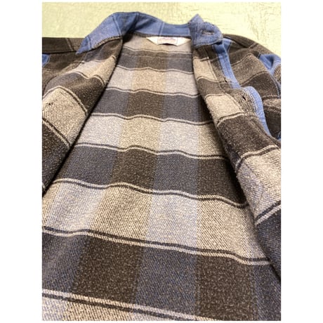 [USED] Heavyネルシャツ/ blue