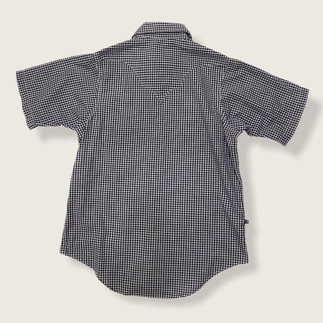 [USED] "Rockmount" ギンガムチェックウエスタンSHIRT！(NAVY)
