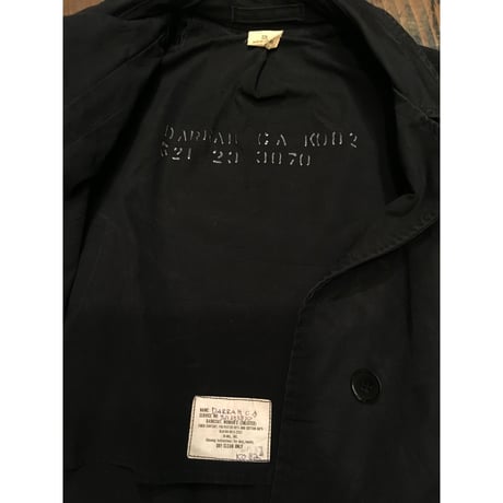 [USED] 80's US  NAVY ステンカラーコート