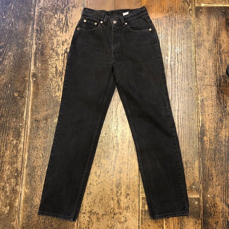 [USED] Levi's 512 SLIM BLACK DENIM