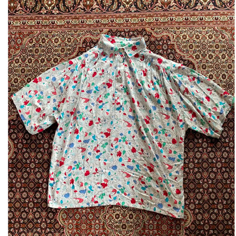 [USED] Euro レーヨン P/O ブラウス