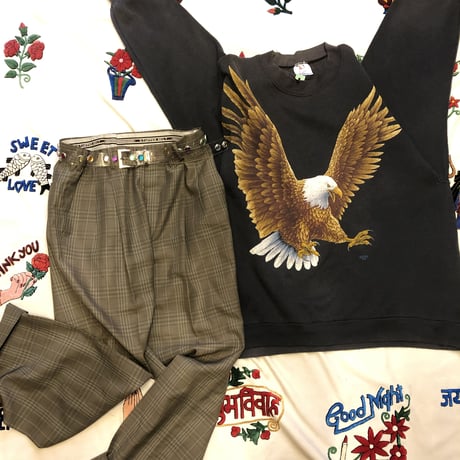 [USED] 80's 鷹プリ SWEAT