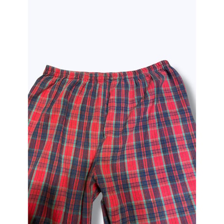 [USED] NEL CHECK  パジャマパンツ