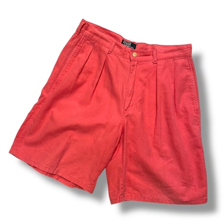 [USED] Polo Ralph Lauren 2タック LINEN SHORT