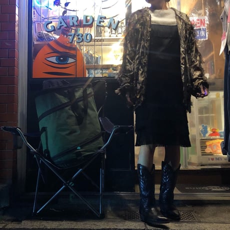 [USED] シルクサテン♡フリンジOP