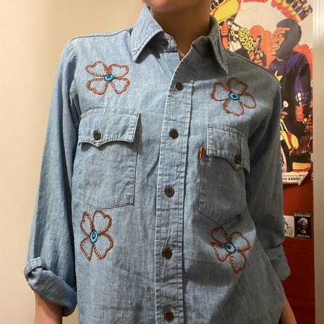 [USED]Levis OrengeTAB デニムシャツ