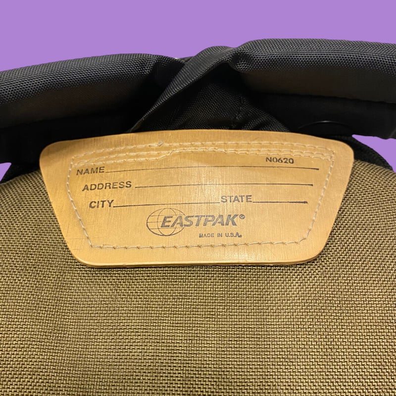 希少初期ロゴ　EASTPAK USA製　バックパック 楽天市場】70's 初期タグ□USA製EASTPAKイーストパック 巾着型