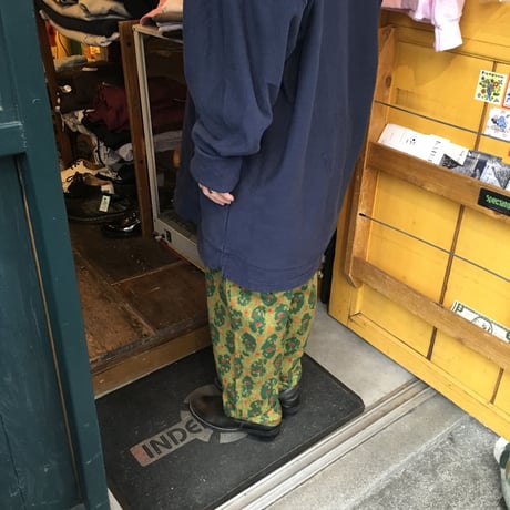 [USED] ペイズリー レーヨンパンツ