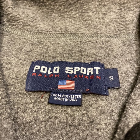 [USED] POLO  SPORT ハーフZIPフリース
