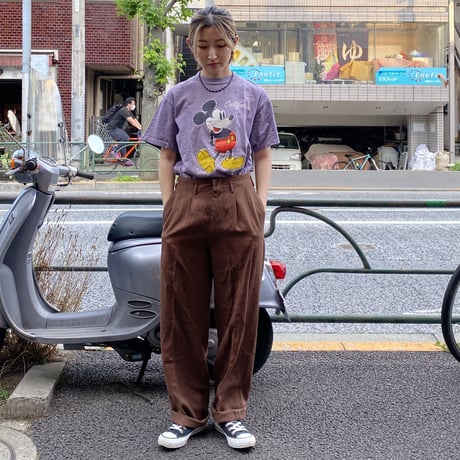 [USED] made in U.S.A. イイ色 Mickey Tee♡