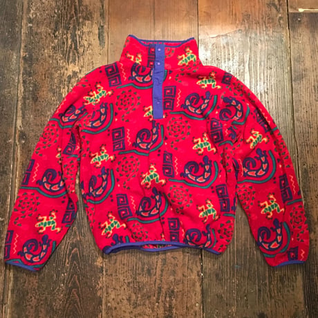 [USED] L.L.Bean サイケデリック フリース