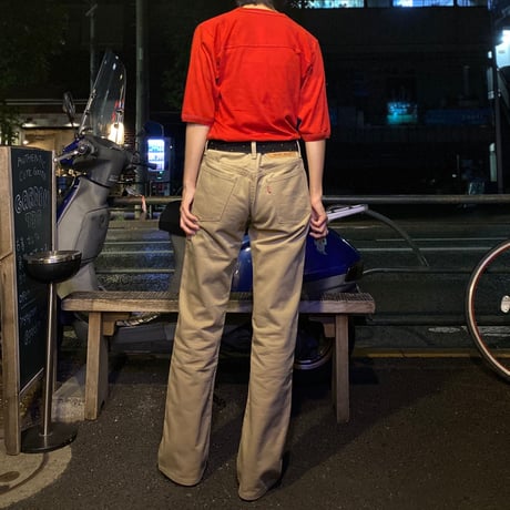[USED] Levi's 517 BEIGE フレア